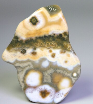 #ad Top Natural Round Eye Ocean Jasper Agate Quartz Crystal Pendant Stone Specimen $16.79