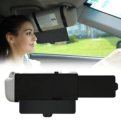#ad EcoNour Car Sun Visor Extender One Pull Down Sunshade and One Side Shade Su... $12.99