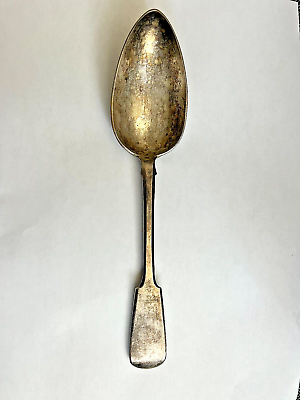 #ad ANTIQUE RUSSIAN 84 SILVER 1865 MOSCOW TEASPOON $105.99