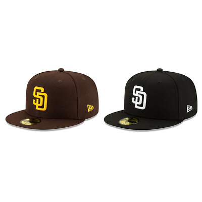 #ad San Diego Padres SDP MLB Authentic New Era 59FIFTY Fitted Cap $37.99