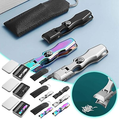 #ad Sherum Nail ClipperUltra Sharp Stainless Steel Nail Clippers for Men Women $8.79
