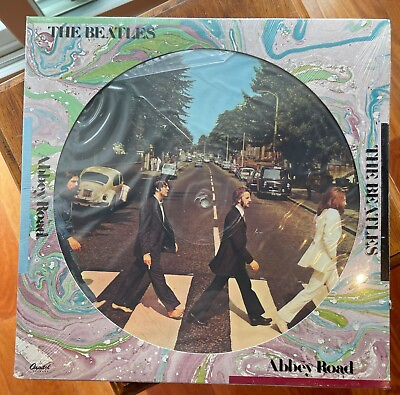 #ad #ad The Beatles ABBEY ROAD PICTURE DISC LP FACTORY SEALED 1978 PROMO COPY $59.95