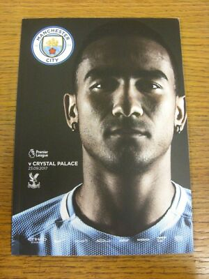 #ad 23 09 2017 Manchester City v Crystal Palace . FREE POSTAGE UK ONLY . GBP 3.99