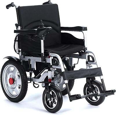 #ad 500W Dual Motor Electric Wheelchair Folding Mobility Aid Motorized Wheelchair $469.99