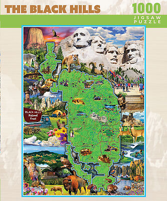 #ad MasterPieces Black Hills National Park 1000 Piece Jigsaw Puzzle $18.99
