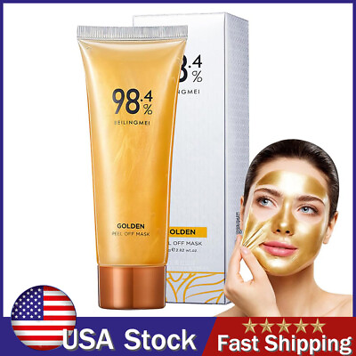 #ad Gold Foil Peel Off Mask 98.4% Beilingmei Gold Face Maskfor wrinkles US $9.99