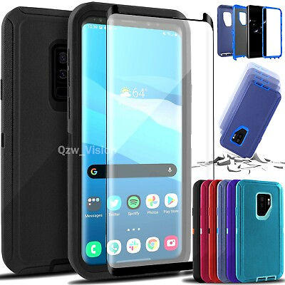 #ad For Samsung Galaxy S9 S9 Shockproof Rugged Heavy Duty Case Screen Protector $9.99
