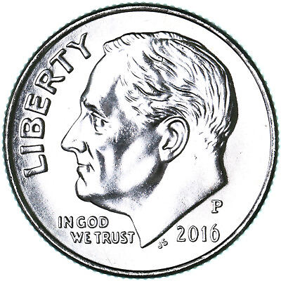 #ad 2016 P Roosevelt Dime Gem BU US Coin $2.28