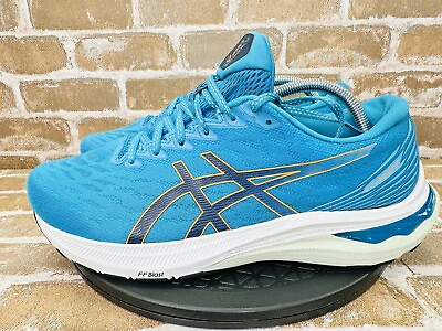 #ad Asics Mens GT 2000 11 Athletic Running Shoes Sneakers Island Blue Men’s Size 9 $54.99