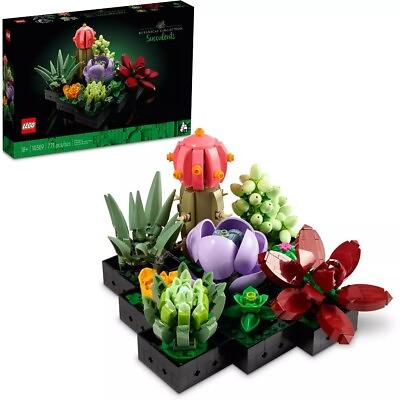 #ad LEGO Succulents Plant Decor Toy Building Kit 10309 Kid Gift $29.47