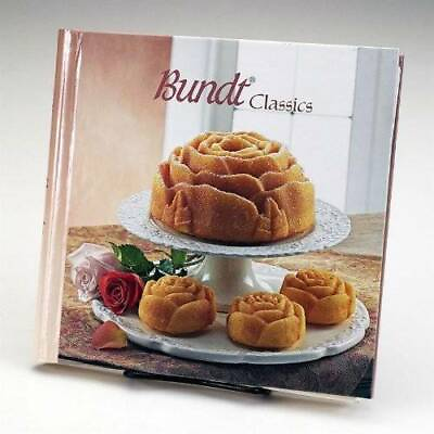 #ad Nordic Ware Hard Cover Bundt Cookbook with 150 Recipes Hardcover GOOD $5.11