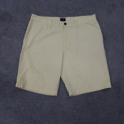 #ad GAP Lived in Chino Shorts Men#x27;s 38 Yellow Flex $11.24