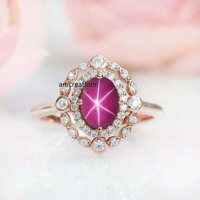#ad Ruby ring lindy star ring women ring silver ring statement ring jewelry. $40.50