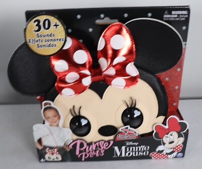 #ad Purse Pets Disney Minnie Mouse 30 Sounds New $17.99