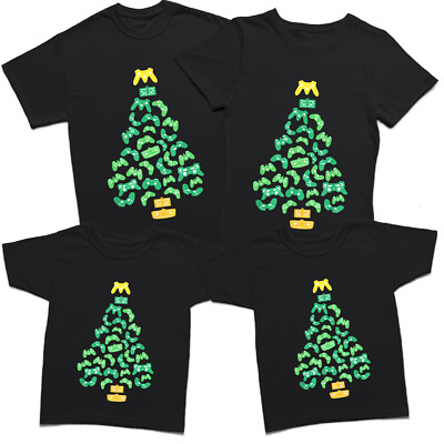 #ad Rocking Christmas Tree Funny Gift Ideas Family Christmas T Shirt #MC#398 GBP 7.59
