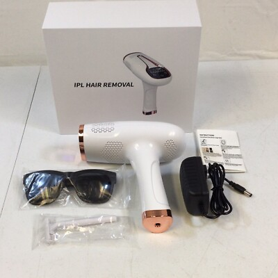 #ad Auyukoi Unisex White Gold Home Skin Laser IPL Professional Hair Removal Device $74.20
