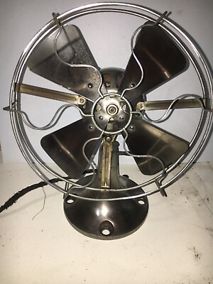 #ad VINTAGE Fitzgerald MFG Co. “The Star Electric Fan” style1200 Working Condition $299.00