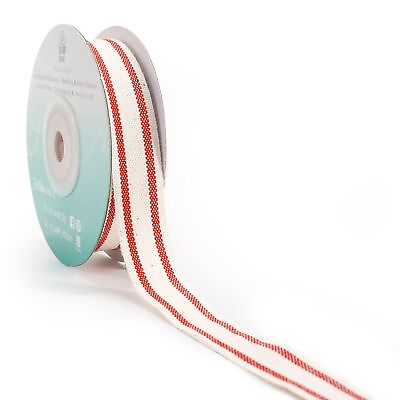 #ad Natural Cotton Ribbon 5 8 inch 16mm x 10 Yards. Christmas Natural Ribbon De... $20.83