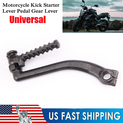 #ad Motorcycle Start Lever Pit Bike 13mm Kick Starter Lever Universal For Dirt Bike $27.08