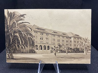 #ad Stanford CA California Stanford University Encina Hall Vintage Postcard E3 $7.00