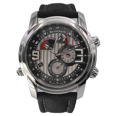 #ad Blancpain L Evolution Reveil GMT Alarm Steel Automatic Mens Watch 8841 1134 53B $12999.00