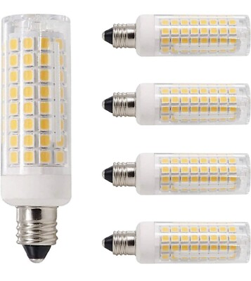 #ad All New 102LEDs E11 Led Bulbs 80W or 100W Equivalent Pack Of 4.warm White $20.99