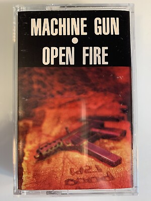 #ad Machine Gun Open Fire Cassette $4.19