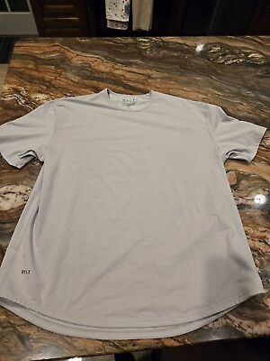 #ad Bylt Shirt Mens 3XL Gray Drop Cut Lux Short Sleeve Premium Basics $24.95