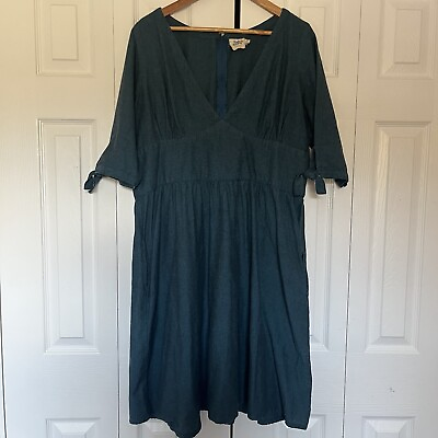 #ad Women’s Mata Traders Blue Dress Size XL $39.99