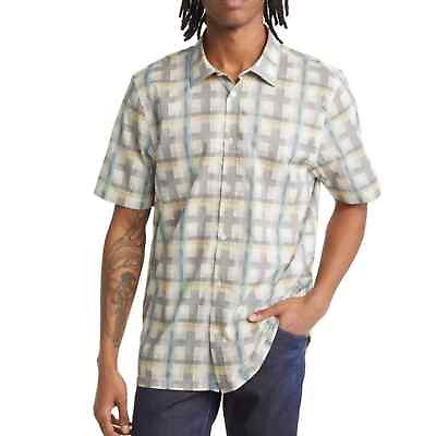 #ad Good Man Brand Mens Button Up Shirt Multicolor Long Sleeve Stretch Mixed XL New $44.99