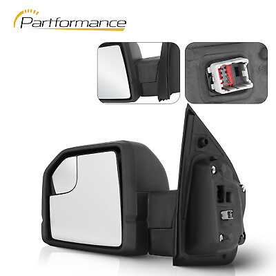 #ad Driver Left Side Door Mirror Power Glass Manual Folding for 2015 2020 Ford F 150 $67.49