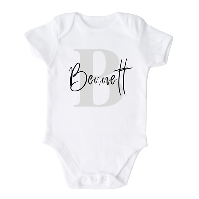 #ad Custom Name Personalized Baby Onesie® Gift Newborn Baby Boy Girl Infant Romper $15.99
