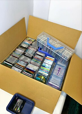 #ad Lot of 100 MD disks Mini Disks Has been recorded Caseless not included 74 minut $123.00