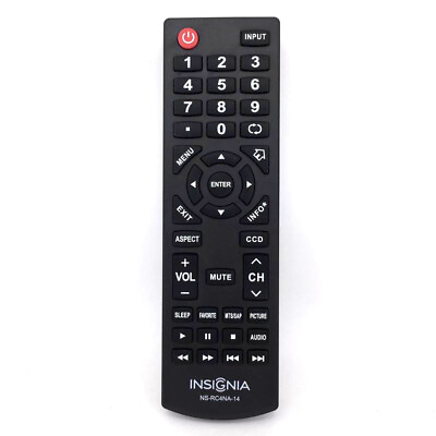 #ad New NS RC4NA 14 For All INSIGNIA TV Remote Control NS 19E310NA15 NS22E400NA14 $6.44