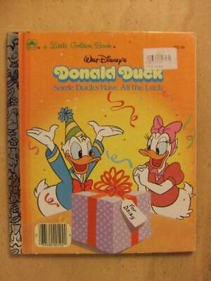 #ad Walt Disneys Donald Duck: Some Ducks Have All the Luck Hardcover GOOD $3.73