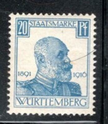 #ad GERMANY GERMAN WURTTEMBERG WUERTTEMBERG STAMPS MINT HINGED LOT 862F $2.25