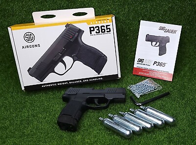 #ad Sig Sauer Air P365 BB Pistol w CO2 Cartridges and BB#x27;s AIR P365 BB $79.99