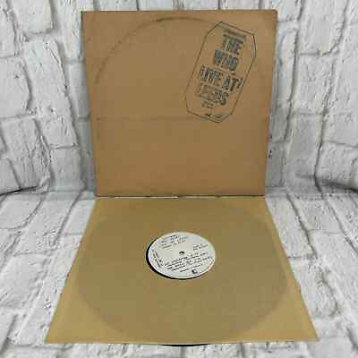 #ad The Who Live Leeds LP MG 712421 Vinyl British Rock $14.77