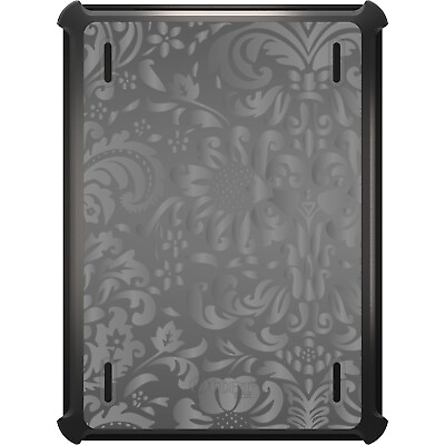 #ad #ad OtterBox Defender for iPad Pro Air Mini Shades of Grey Floral Pattern $100.00