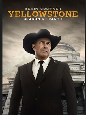 #ad Yellowstone Season 5 part 1 8 episodes DVD 4 Disc Brand New amp; Sealed $10.50