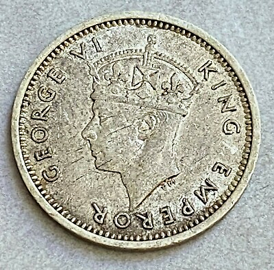 #ad 1941 Southern Rhodesia 3 Pence Nice Original Choice AU KM 16 Mintage 600K CHRC $29.99