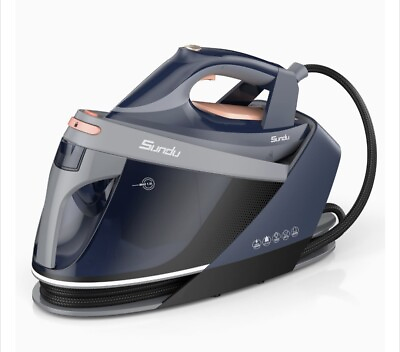 #ad Pro Steam Station with Ceramic Soleplate 1800W Steam Station Iron for Clothes $139.99