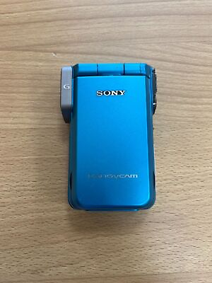 #ad Sony Video Camera Handycam Hdr Gw77V 16Gb Blue Very good $202.55