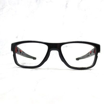 #ad Oakley OO9369 0557 Sample Sunglasses Black Full Rim Rectangular Frames 57 17 137 $62.99