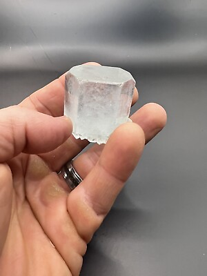 #ad Aquamarine Crystal Beautiful Transparency and Luster 70.1 Grams Sharp Terminated $700.00