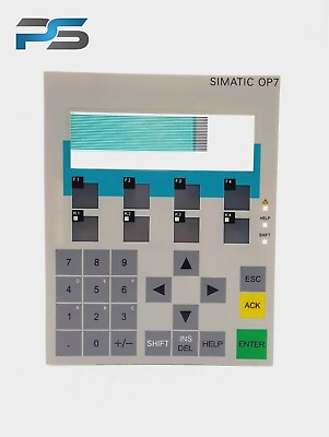 #ad Siemens Simatic OP7 Membran Keypad Tastatur 6AV3607 1JC20 0AX1 EUR 77.63