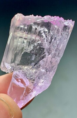 #ad 109 CTS Amazing Natural Pink Color Kunzite Crystal From Afghanistan $149.99