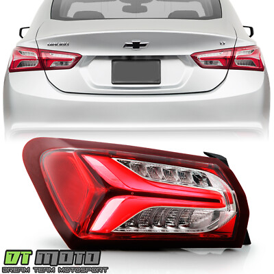 #ad 2019 2022 Chevy Malibu LED Type Tail Light Lamp Outer Replacement LH Driver Side $54.96