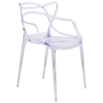 #ad LeisureMod Milan Plastic Modern Wire Design Armchair $236.00