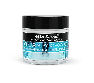 #ad Mia Secret Clear Acrylic Powder 1oz $9.50